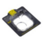 5D Full Glue Camera Tempered Glass - for iPhone 16 Pro Max Transparent