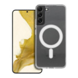 Case for Samsung S22 PLUS Clear Mag Cover (STR) compatible with MagSafe transparent