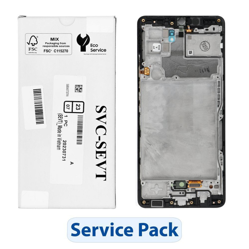 ServicePack LCD Display for SAMSUNG A42 A426 GH82-24375A