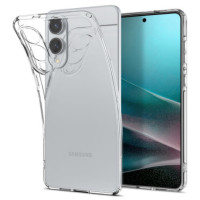 SPIGEN case LIQUID CRYSTAL for SAMSUNG S25 Edge crystal clear