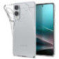SPIGEN case LIQUID CRYSTAL for SAMSUNG S25 Edge crystal clear