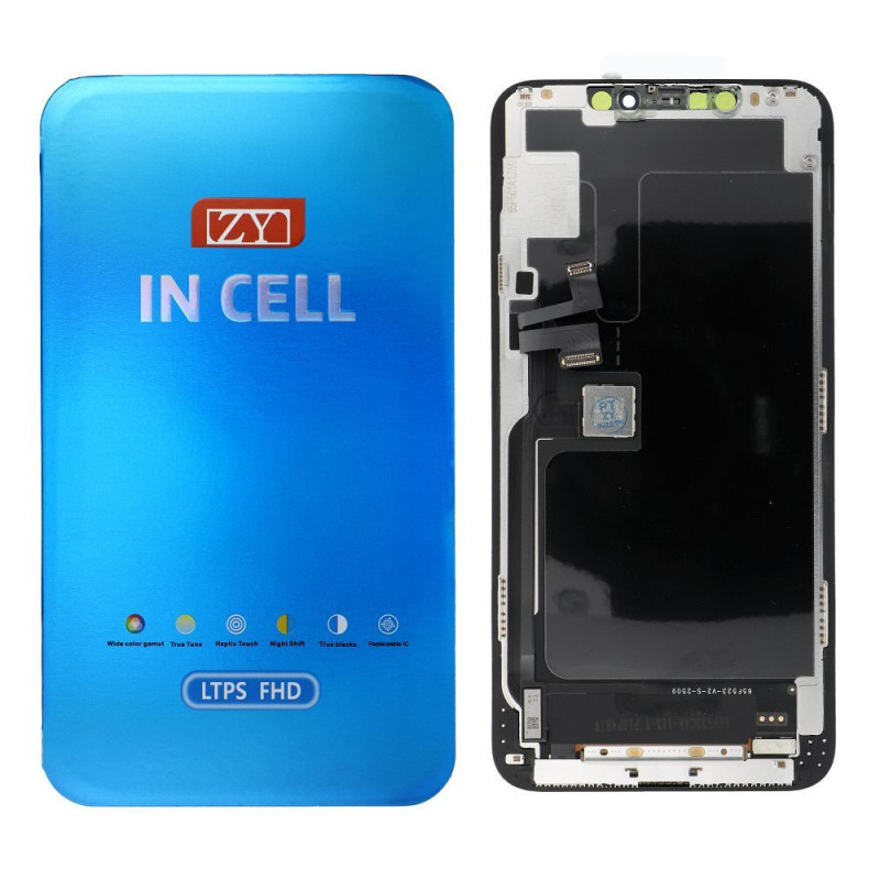 ZY LCD Display for IPHONE 11 PRO MAX FFHD-900p Incell (Change IC) ZY LCD Display for IPHONE 11 PRO MAX FFHD-900p Incell (Change IC)