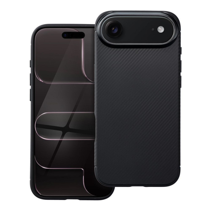Case for iPhone 17 AIR Carbon Premium black