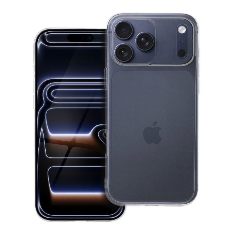 Case for iPhone 17 Pro Max / 18 Pro Max (low camera edge) Clear Case 2 mm Box transparent