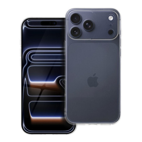 Case for iPhone 17 PRO MAX Clear Case 2 mm (camera protection) transparent