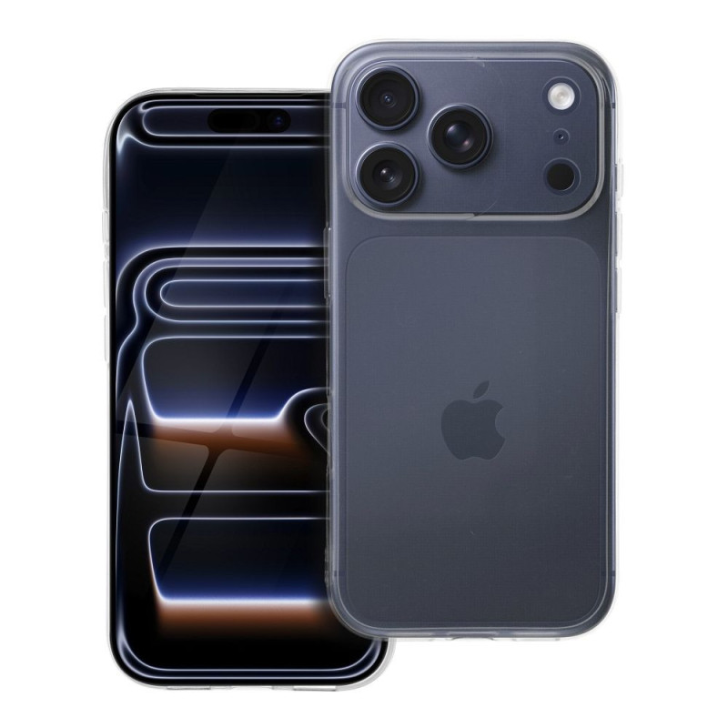 Case for iPhone 17 PRO Clear Case 2 mm (camera protection) transparent