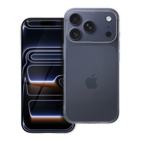 Case for iPhone 17 PRO Clear Case 2 mm (camera protection) transparent