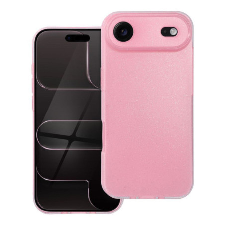 Case for iPhone 17 AIR Clear Case 2 mm Blink pink