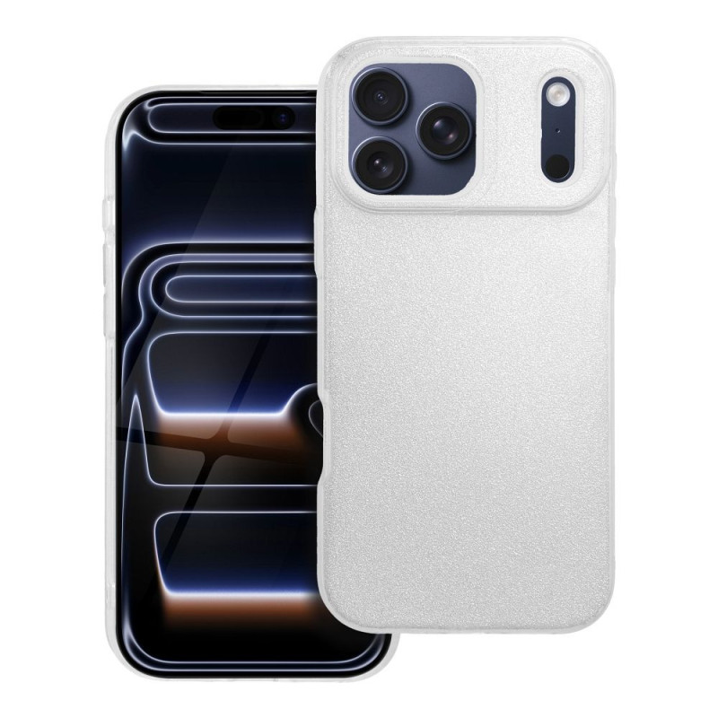 Case for iPhone 17 PRO MAX Shining silver