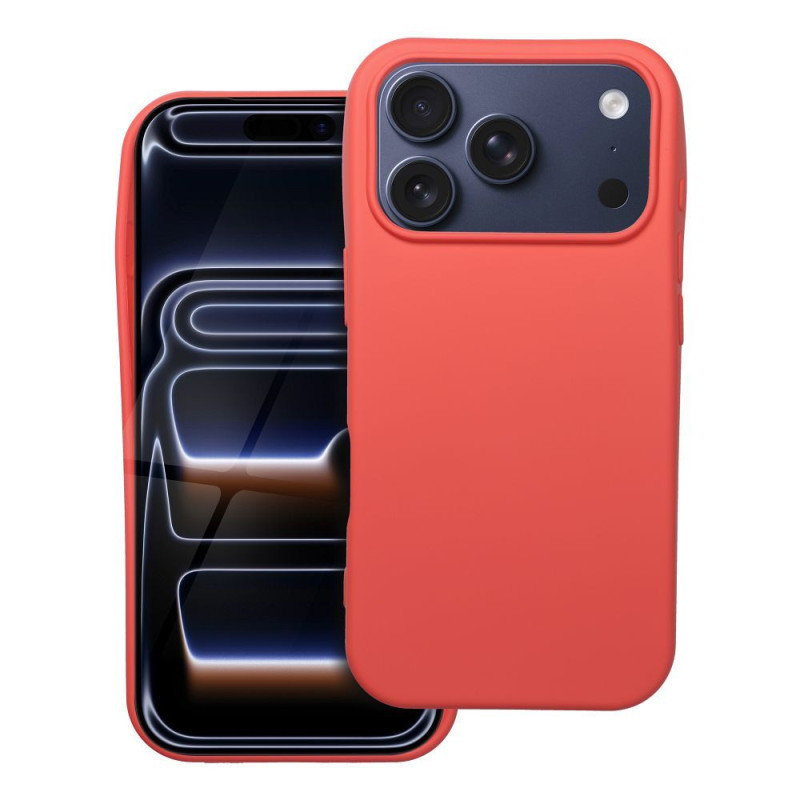 Case for iPhone 17 PRO Silicone peach