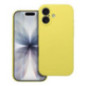 Case for iPhone 17 Silicone 2mm yellow