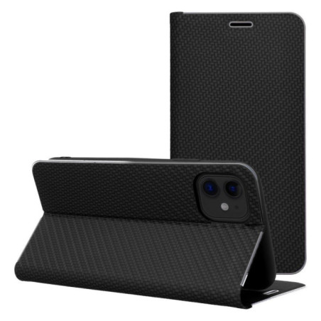 LUNA Book Carbon for IPHONE 17 black