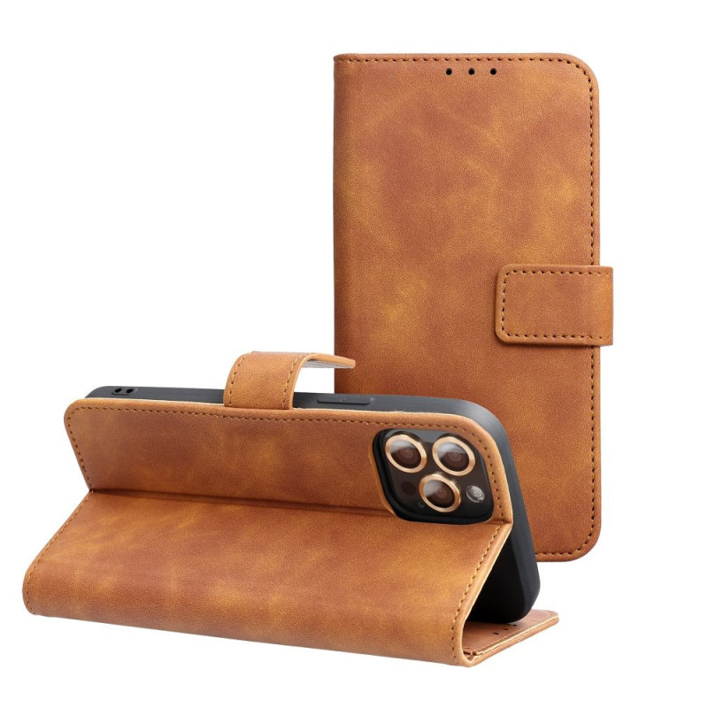 Flip case for iPhone 17 AIR Tender Book brown
