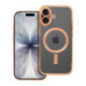 Case for iPhone 17 Electro Mag Cover compatible with MagSafe gold