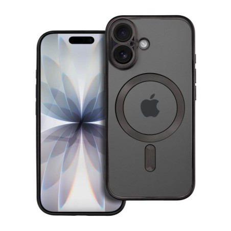 Case for iPhone 17 Electro Mag Cover compatible with MagSafe black