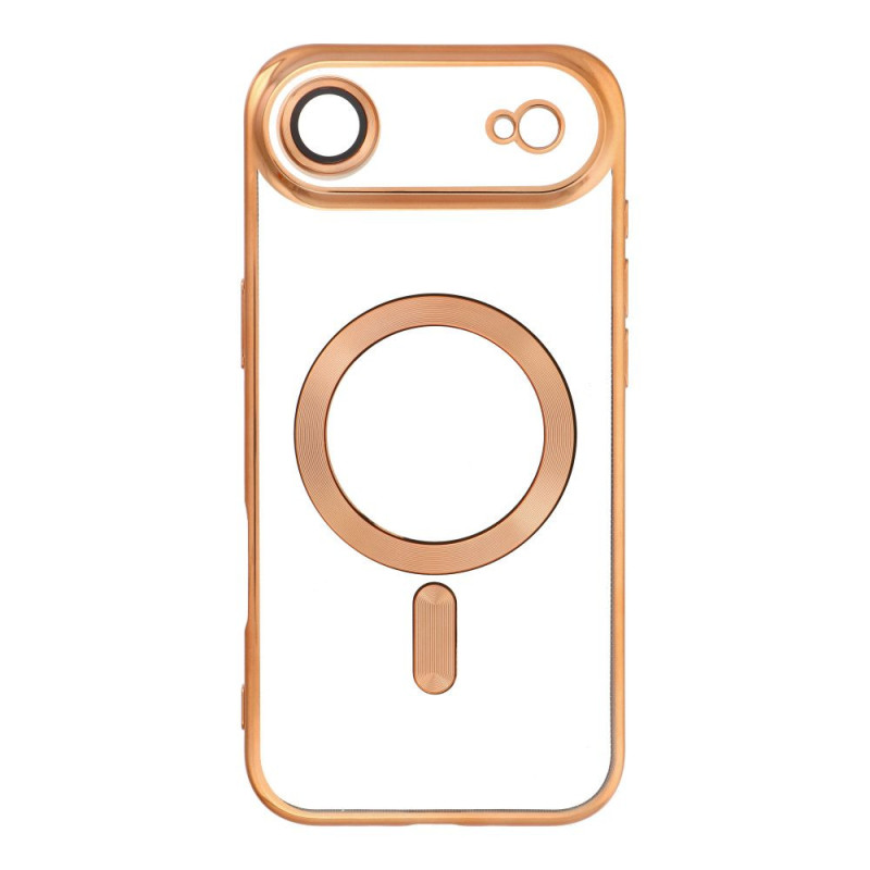 Case for iPhone 17 AIR Electro Mag Cover compatible with MagSafe gold