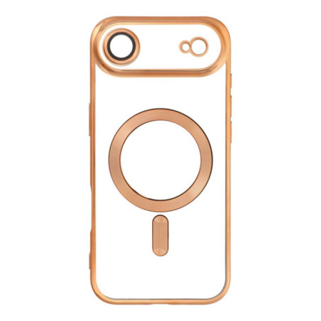 Case for iPhone 17 AIR Electro Mag Cover compatible with MagSafe gold