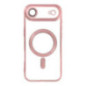 Case for iPhone 17 AIR Electro Mag Cover compatible with MagSafe gold-rose
