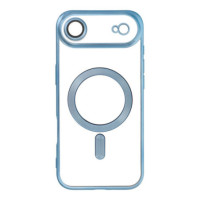 Case for iPhone 17 AIR Electro Mag Cover compatible with MagSafe blue