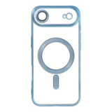 Case for iPhone 17 AIR Electro Mag Cover compatible with MagSafe blue