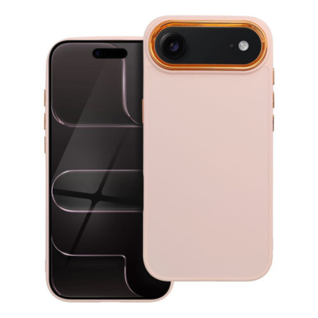 Case for iPhone 17 AIR Frame powder pink