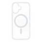 Case for iPhone 17 Drop Glue Colorful Ring Mag Cover compatible with MagSafe white
