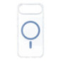 Case for iPhone 17 AIR Drop Glue Colorful Ring Mag Cover compatible with MagSafe light blue