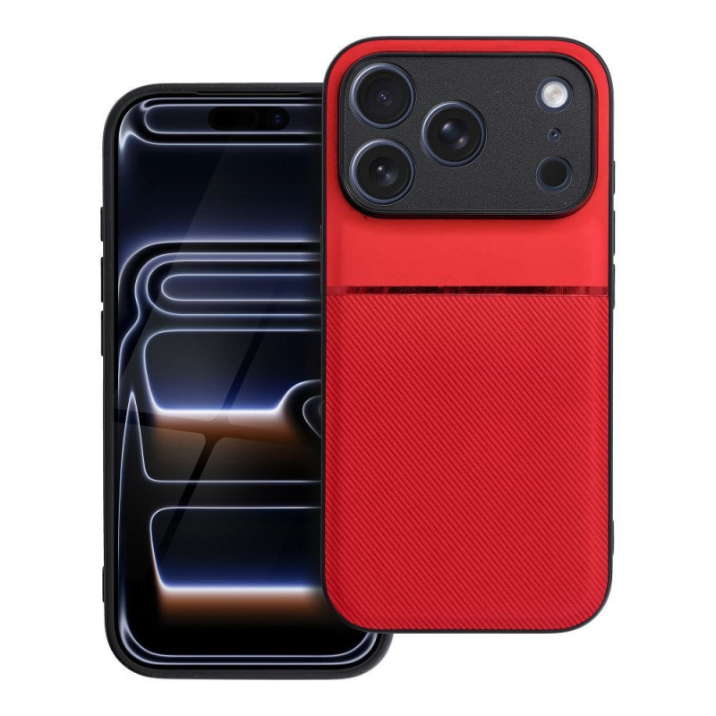 Case for iPhone 17 PRO Noble red