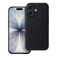 Case for iPhone 17 Silicone Mag Cover compatible with MagSafe black