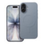 Case for iPhone 17 Silicone Mag Cover compatible with MagSafe (big hole) light blue