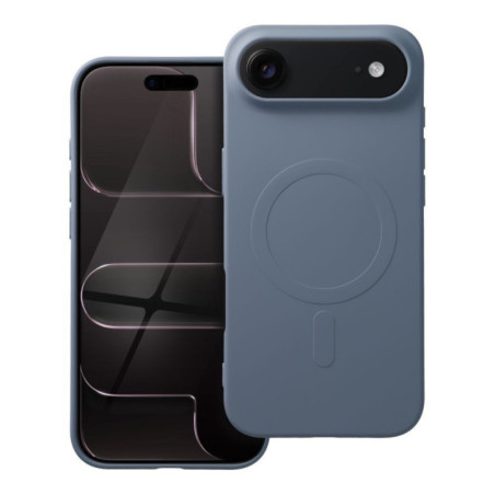 Case for iPhone 17 AIR Silicone Mag Cover compatible with MagSafe (big hole) jasno