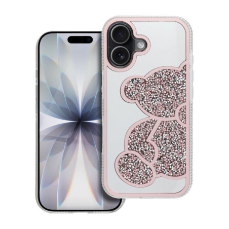 Case for iPhone 17 Teddy Bear pink