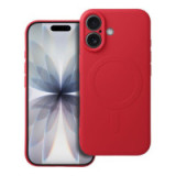 Case for iPhone 17 Silicone Mag Cover compatible with MagSafe red