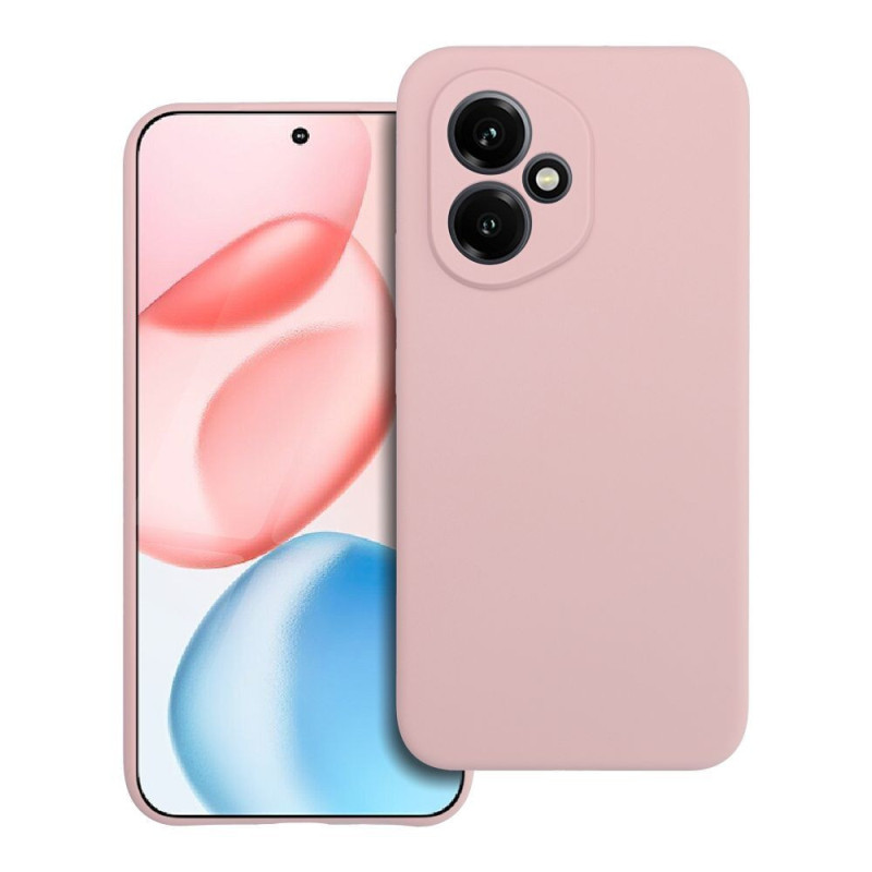 Case for Honor 400 5G Silicone 2mm powder pink