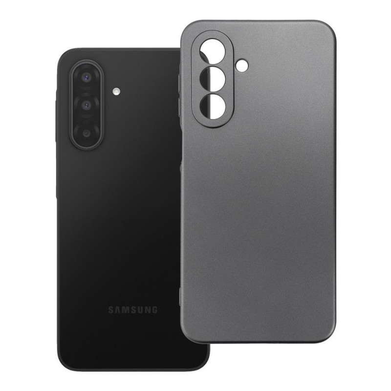 Case for Samsung A17 Metallic gray