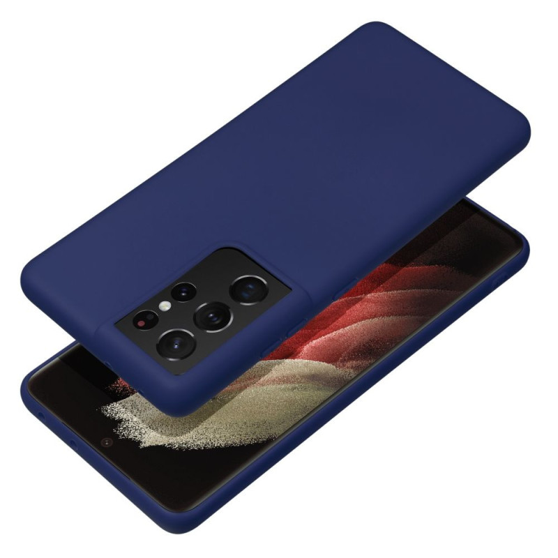 Case for Samsung A17 Soft dark blue