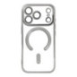 Case for iPhone 17 PRO Electro Mag Cover compatible with MagSafe titanium-gray