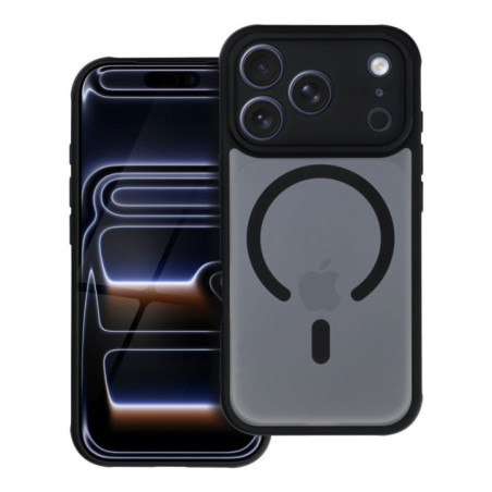 Case for iPhone 17 PRO Full Matte Mag Cover compatible with MagSafe black