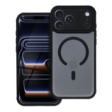 Case for iPhone 17 PRO MAX Full Matte Mag Cover compatible with MagSafe black