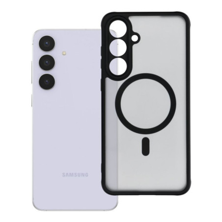 Case for Samsung S25 FE Full Matte Mag Cover compatible with MagSafe black
