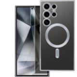 Case for Samsung S25 FE Electro Mag Cover compatible with MagSafe silver