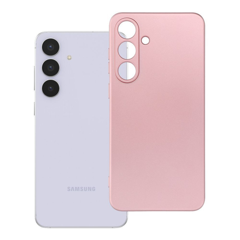 Case for Samsung S25 FE Metallic pink