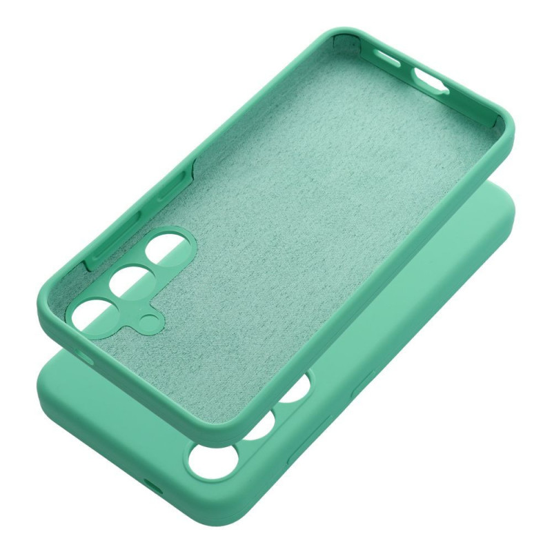 Case for Samsung S25 FE Silicone 2mm mint