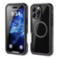 Case for iPhone 16 PRO MAX Shellbox GT waterproof MagSafe compatible black