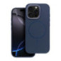 Case for iPhone 15 PRO MAX Frame Mag Cover compatible with MagSafe navy blue