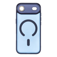 Case for iPhone 17 AIR Variete Mag Cover compatible with MagSafe navy blue