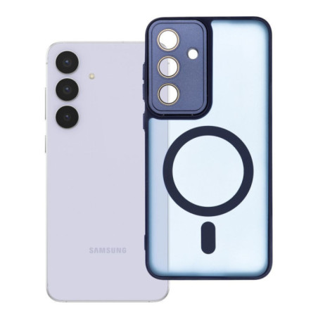 Case for Samsung S25 FE Variete Mag Cover compatible with MagSafe navy blue