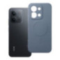 Case for Xiaomi Redmi 15C (173,16 x 81,07 x 8,2) Silicone Mag Cover compatible with MagSafe (camera protection) light blue