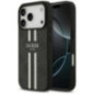 GUESS case for IPHONE 17 Pro compatible with MagSafe GUHMP17LP4RPSK (4G Printed Stripes) black