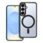 Case for Samsung S25 Color Edge Mag Cover compatible with MagSafe black
